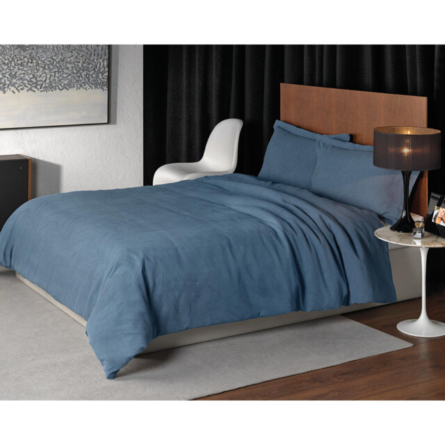Mckeehan Cotton 300 TC Modern & Contemporary Duvet Cover Set