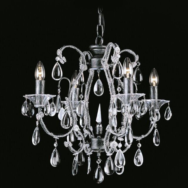 4 - Light Candle Style Chandelier