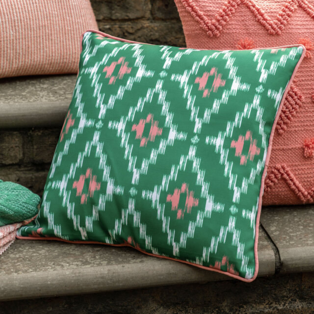 Geometric Square Throw Cushion