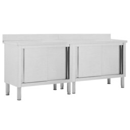 Biranna Metal Kitchen Island