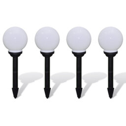 High-Gloss Low Voltage Solar Powered Integrated LED Pathway Light Pack