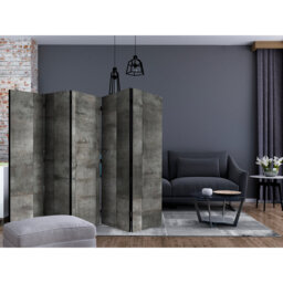 Goerge 225cm W x 172cm H 5 - Panel Solid Wood Folding Room Divider