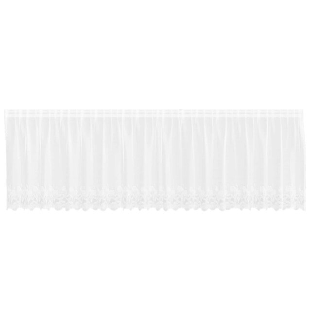 Lace Curtain with Curtains White Polyester Window Treatments Decor