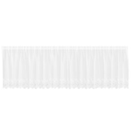 Lace Curtain with Curtains White Polyester Window Treatments Decor