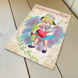 Grandma's Little Helper Metal Wall Décor