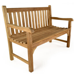 Meier Solid Wood Teak Outdoor Bench