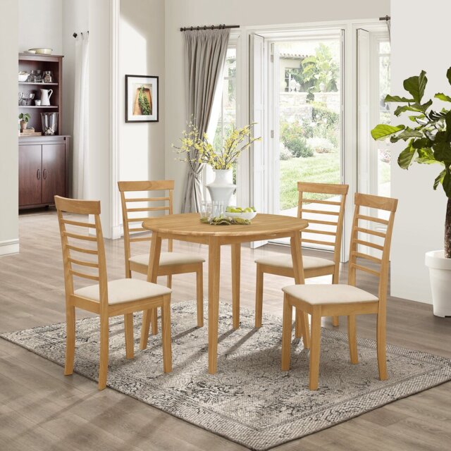 Ahwahnee 4 - Person Drop Leaf Dining Set