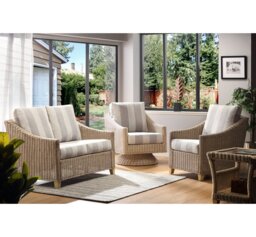 June 4 Piece Conservatory Sofa Set