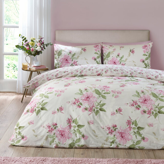 Avebury Floral Reversible Duvet Cover Set
