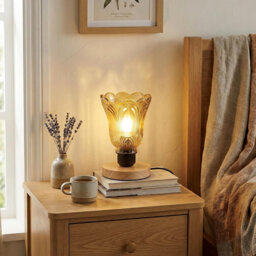 Wood Table Lamp
