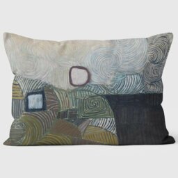 The Coast of the Inland Sea - Tate - Victor Pasmore Cushion