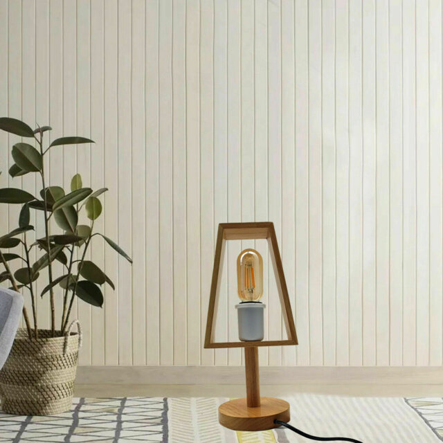 Industrial Modern Wooden Material Table Lamp Desk Lights For Bedroom , Study Room, Dining Room,