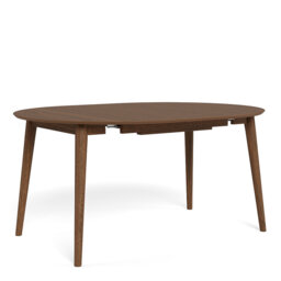 Montreux Round Extending Dining Table in Walnut 115–154cm