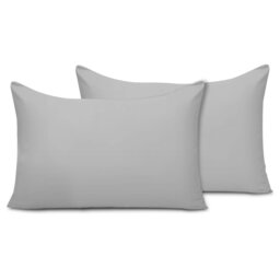 Pillow Cases 2 Pack Super Soft Brushed Microfibre Pillow Covers Breathable Hypoallergenic Non Iron Envelope Closure