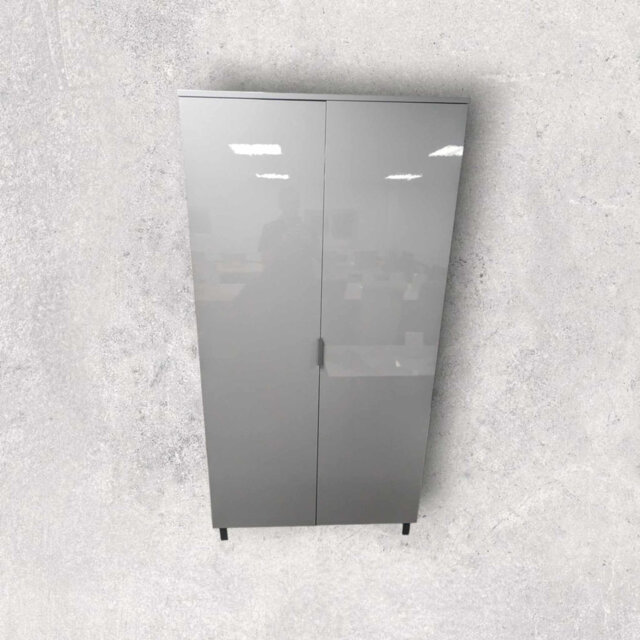Adelino 2 Door Manufactured Wood Wardrobe