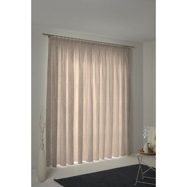Caleigh Easy Diamond Slot Top Opaque Curtain