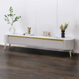 "Unfinished TV Stand Fireplace for TVs up to 88"" with Fireplace Included"