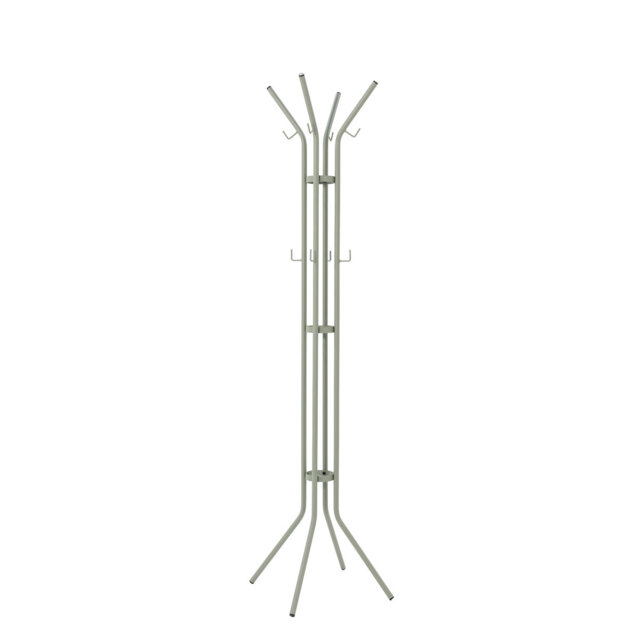 Jessy Steel Freestanding 12 - Hook Coat Rack