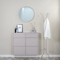Jessy Steel Freestanding 12 - Hook Coat Rack