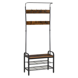 Metal 8 - Hook Coat Rack
