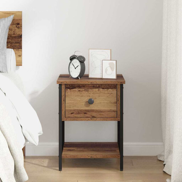 34 cm W Bedside Table