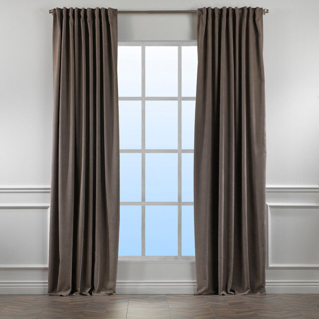 Room Darkening Single Curtain Panel