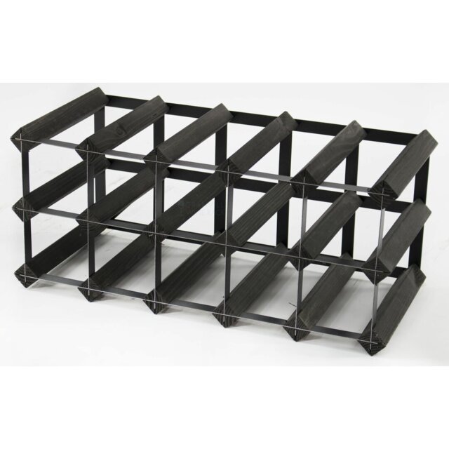 Liddle 15 Bottle Floor Wine Bottle Rack