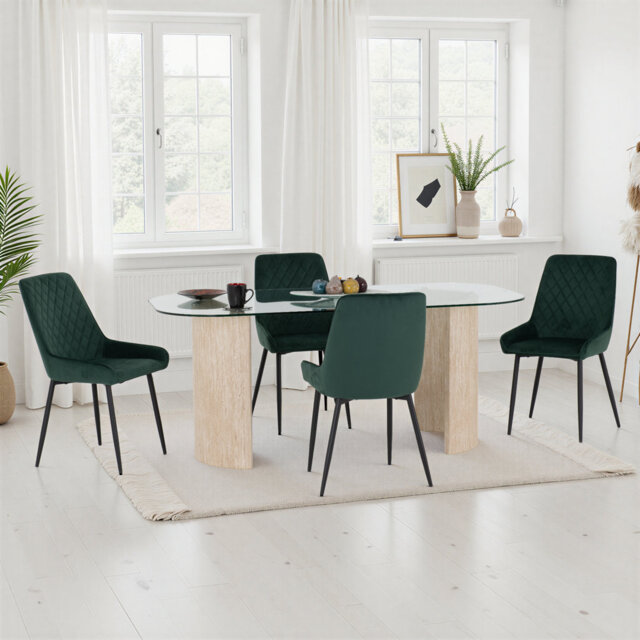 Modena & Avery 4 - Person Dining Set