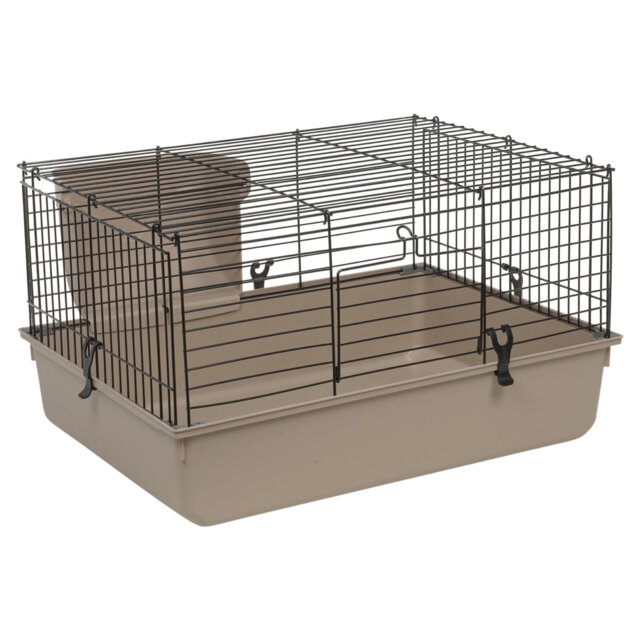 Indoor Guinea Pig Cage - Single Level Metal Small Pet Hutch Rabbit House