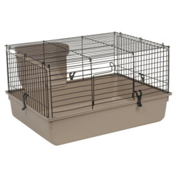 Indoor Guinea Pig Cage - Single Level Metal Small Pet Hutch Rabbit House