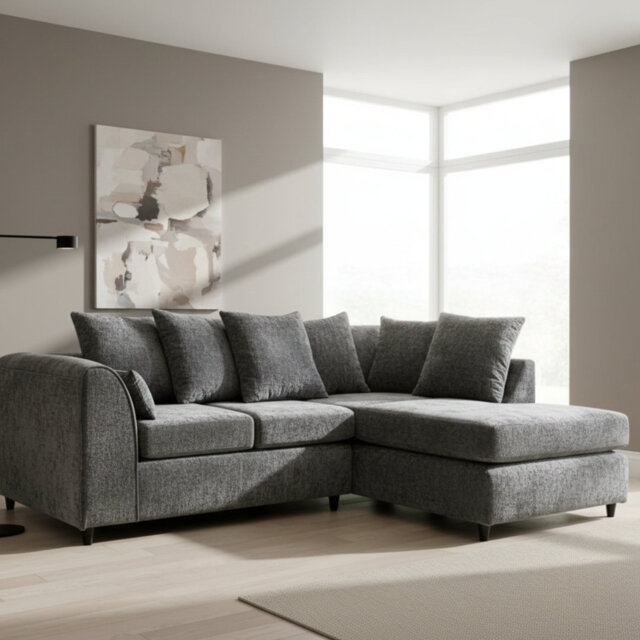 4 Seater Sofa & Chaise