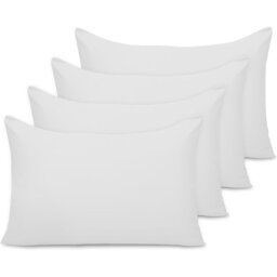 Pillow Cases Super Soft Brushed Microfibre Pillow Covers Breathable Hypoallergenic Non Iron Envelope Closure