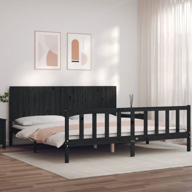 Kante European Kingsize (160 X 200cm) Solid Wood Bed