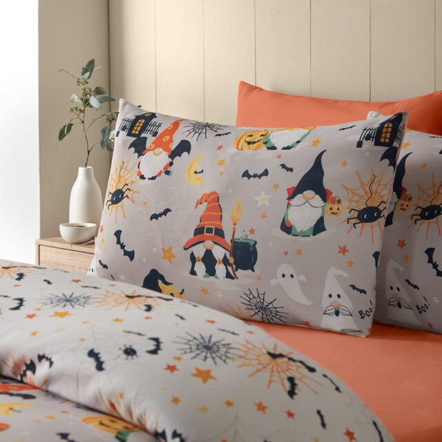 Halloween Gonks So Soft Reversible Duvet Cover Set