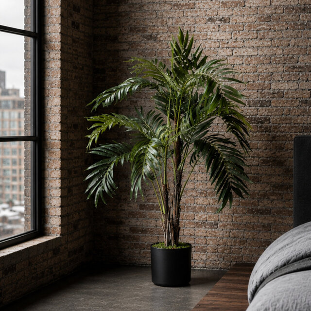 120cm Faux Palm Tree