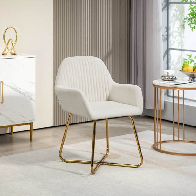 Abuaber Velvet Armchair