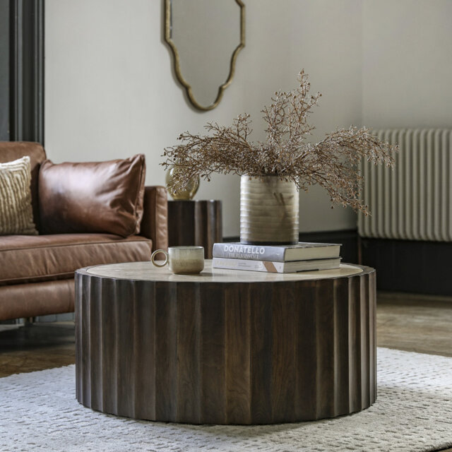 Fulshear Drum Coffee Table