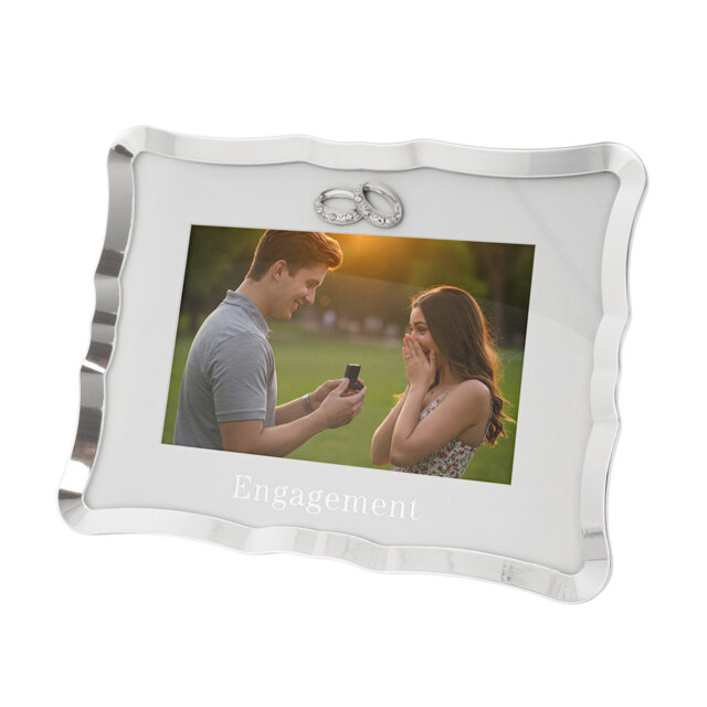 Silver Metal Picture Frame