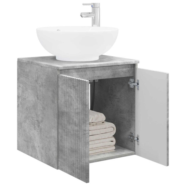 Single Bathroom Vanity with Ceramic Basin