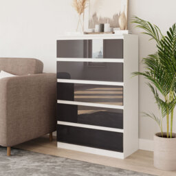 Amardev Wood Rectangle Accent Cabinet