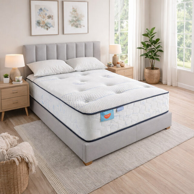 Cool Blue Sareer Furniture Pocket Sprung 800 Mattress