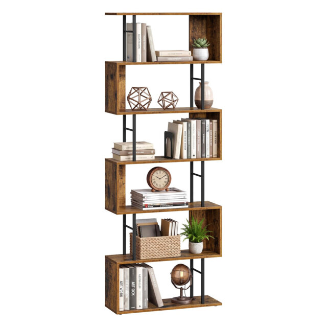 190.5cm H x 60cm W Alloy Steel Bookcase