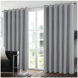 Luxury Microfibre Blackout Curtain Panels Pair Light Blocking Thermal Insulated Polyester Window Drapes Noise Reducing Curtains for Bedroom
