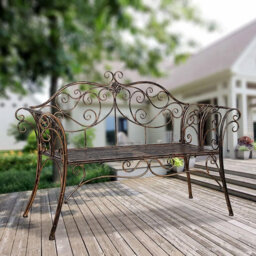 Metal Garden Bench