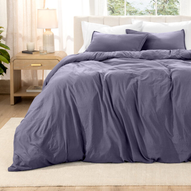 Sandwashed Duvet Cover Set