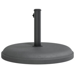 Vidaxl Parasol Base For 32/35/38 Mm Poles 25 Kg Round