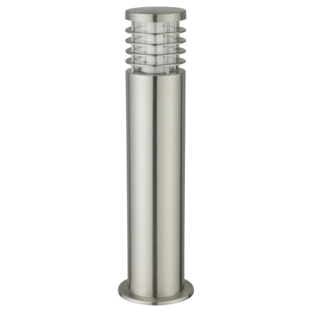 Cokeville Brushed Stainless Steel 50'' H Hardwired Bollards