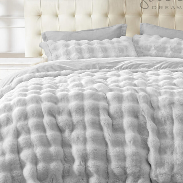 Luxury Thermal Supersoft Faux Fur Duvet Set