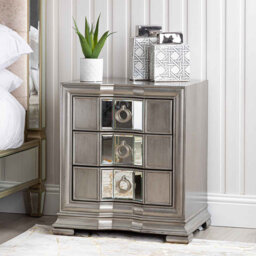 Terrazas 3 Drawer Bedside Table