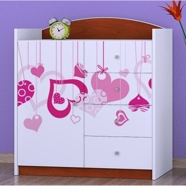Nisbet Kids 4 - Drawer Combo Dresser